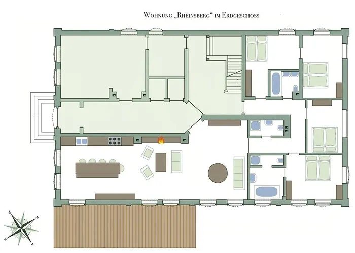 Spacious With Terrace And Garden View * Walow
